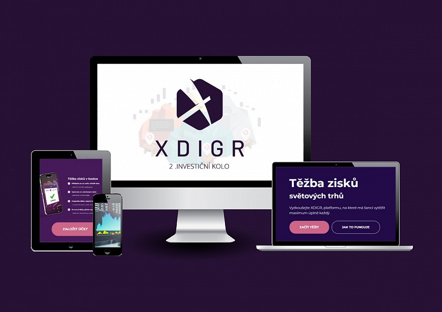 EXPANZE OBCHODNÍ PLATFORMY XDIGR – 2. KOLO